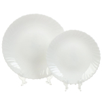 Сервиз столовый стеклокерам, 19 пр, 6 перс, Daniks, Белый, CW