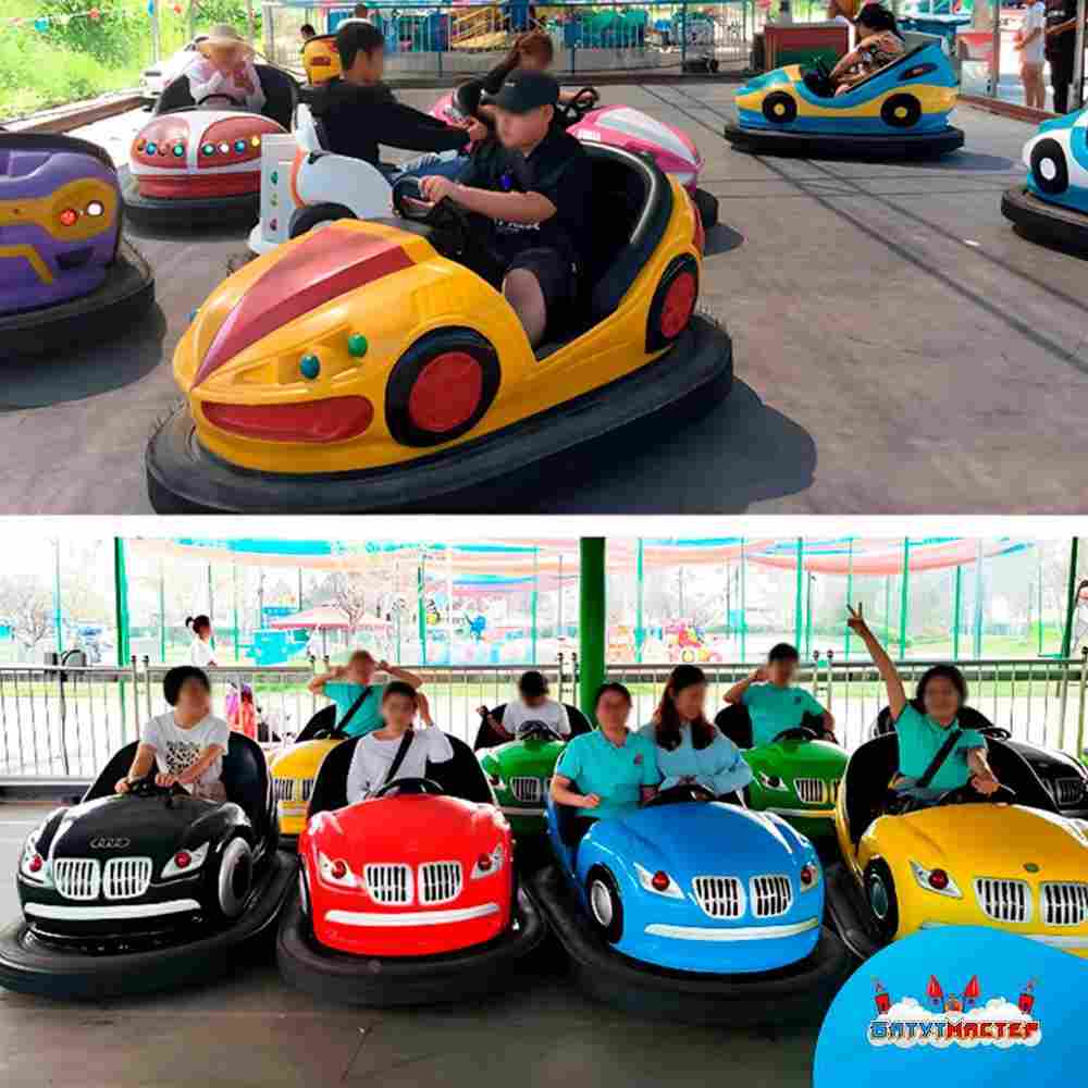 Аттракционная бамперная машинка «Форc-1» с дистанционным управлением и музыкой