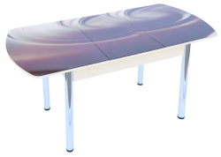 Стол раздвижной  со стеклянной поверхностью  СТД51    1200*800 (1500)