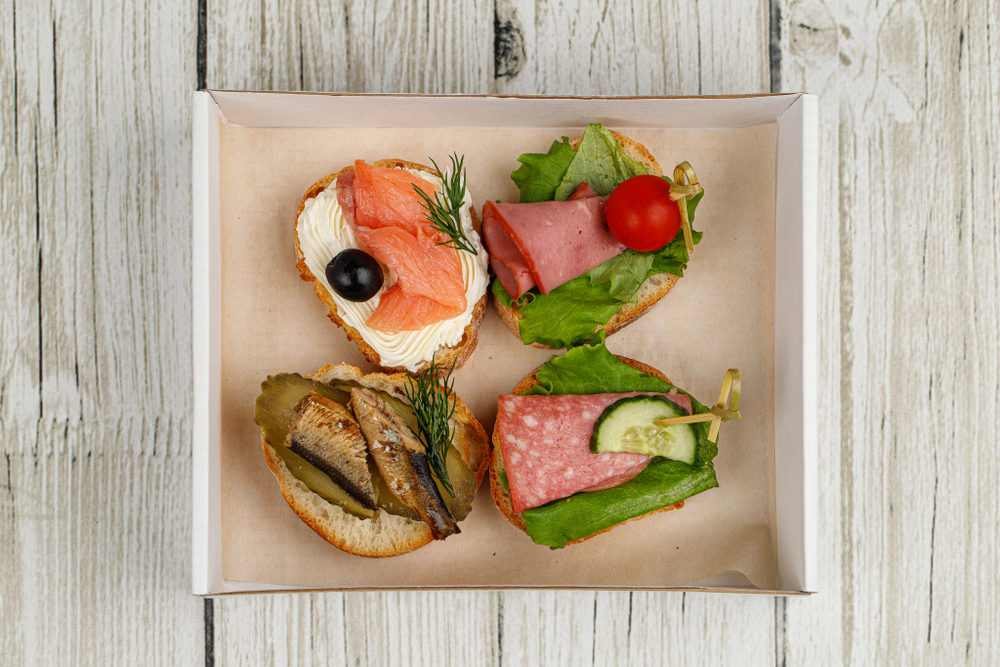 Мини-бокс тапасов 120гр.