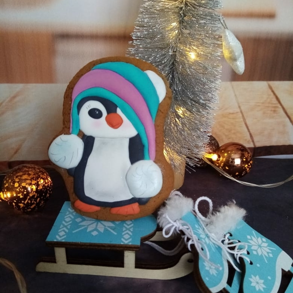 Пингвин №5 в шапочке