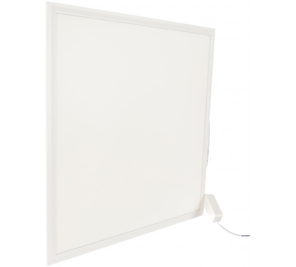 Светильник LED-панель ДВО 36Вт 4000К 2900Лм IP40 опал 595х595х8 AL2113 Feron 28769