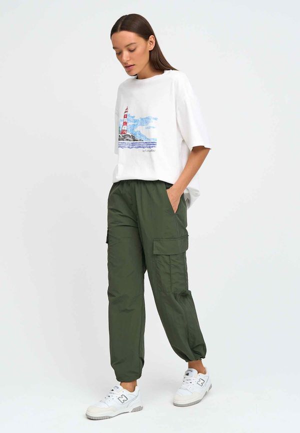 Брюки Карго хаки - фото 6