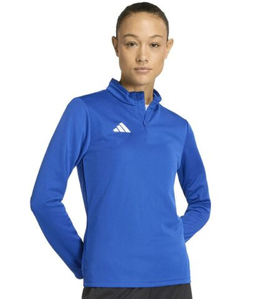 Женская Кофта теннисная Adidas Entrada 26 Training - royal blue/white