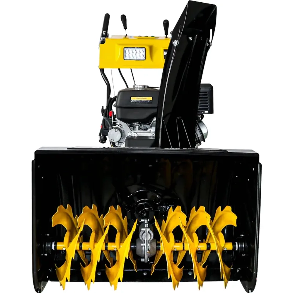 HUTER SGC 8000 снегоуборщик бензиновый 11 л.с. ковш 70 см, выброс 15 м, 6 вперед/2 назад 70/7/18