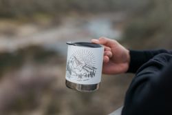 Термокружка Klean Kanteen Camp Mug 12oz (355 мл) Mountain White
