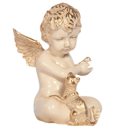 Cтатуэтка Ангел 17 Айвори