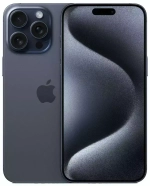iPhone 15 Pro 1 ТБ, Dual: nano SIM + nano SIM, синий титан