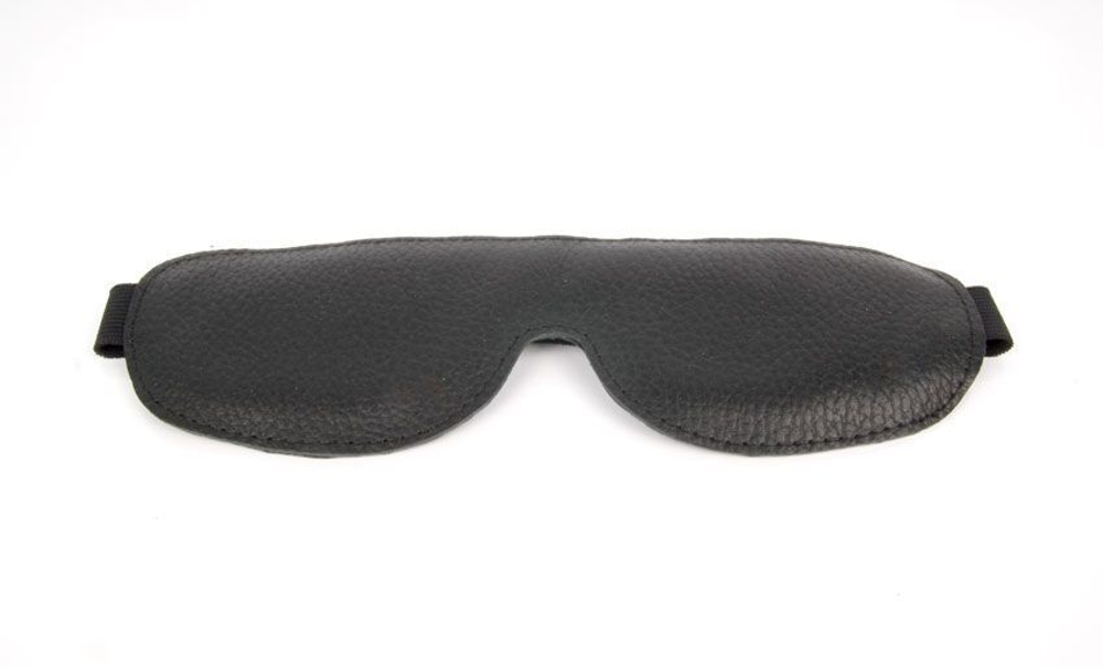 Закрытая черная маска на резиночке Notabu (Цвет: черный)