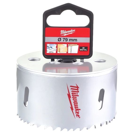 Коронка Milwaukee Contractor 79мм биметаллическая (701)