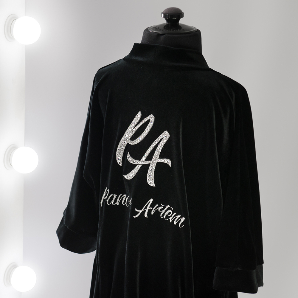 халат с вышивкой на заказ