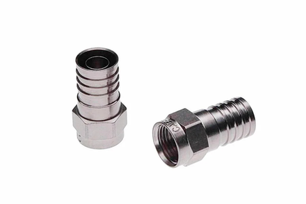 F разъем под RG6 обжим