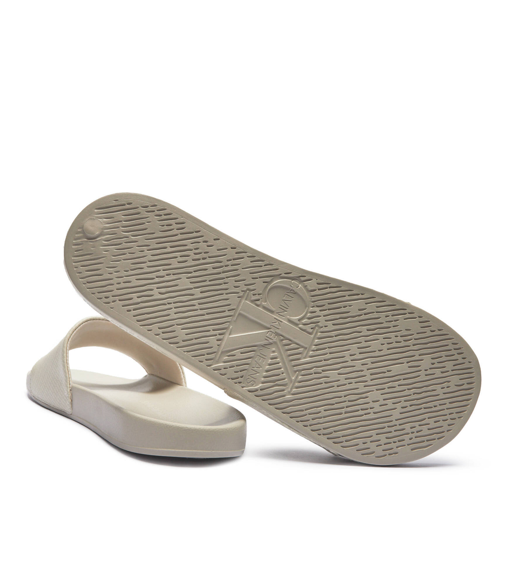 Шлепанцы Calvin Klein Jeans - бежевый(YM0YM01269)