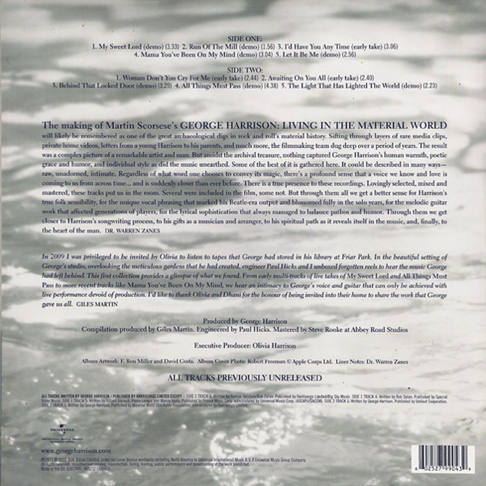 George Harrison / Early Takes Vol. 1 (LP)