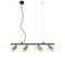Подвесная люстра Crystal Lux CLT 015C4 L800 BL-GO