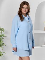 Рубашка Вуаль-6 Виотекс ГОЛУБОЙ