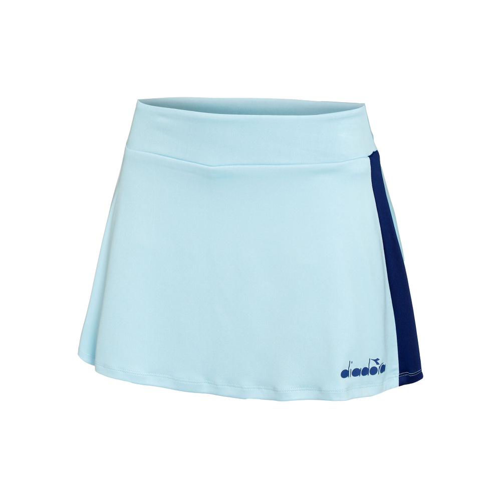 Женская теннисная юбка Diadora Core Skirt Women - Light Blue, Multicoloured