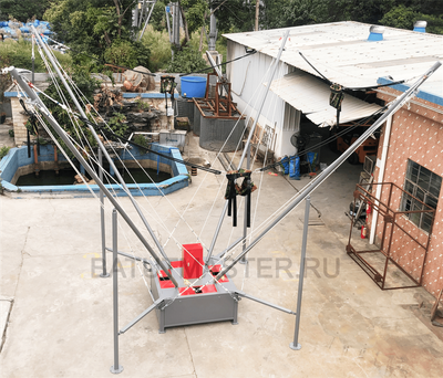 Батут-банджи «Полёт», 4-местный, 5×5×5 м