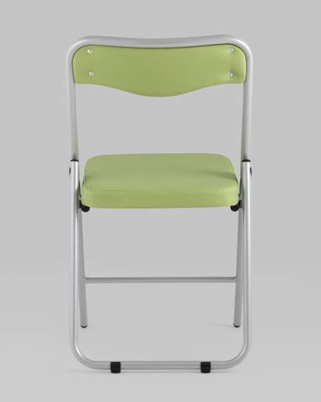 складной Джонни экокожа салатовый каркас металлик