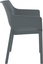 Кресло пластиковое Siesta Contract Dora, темно-серый