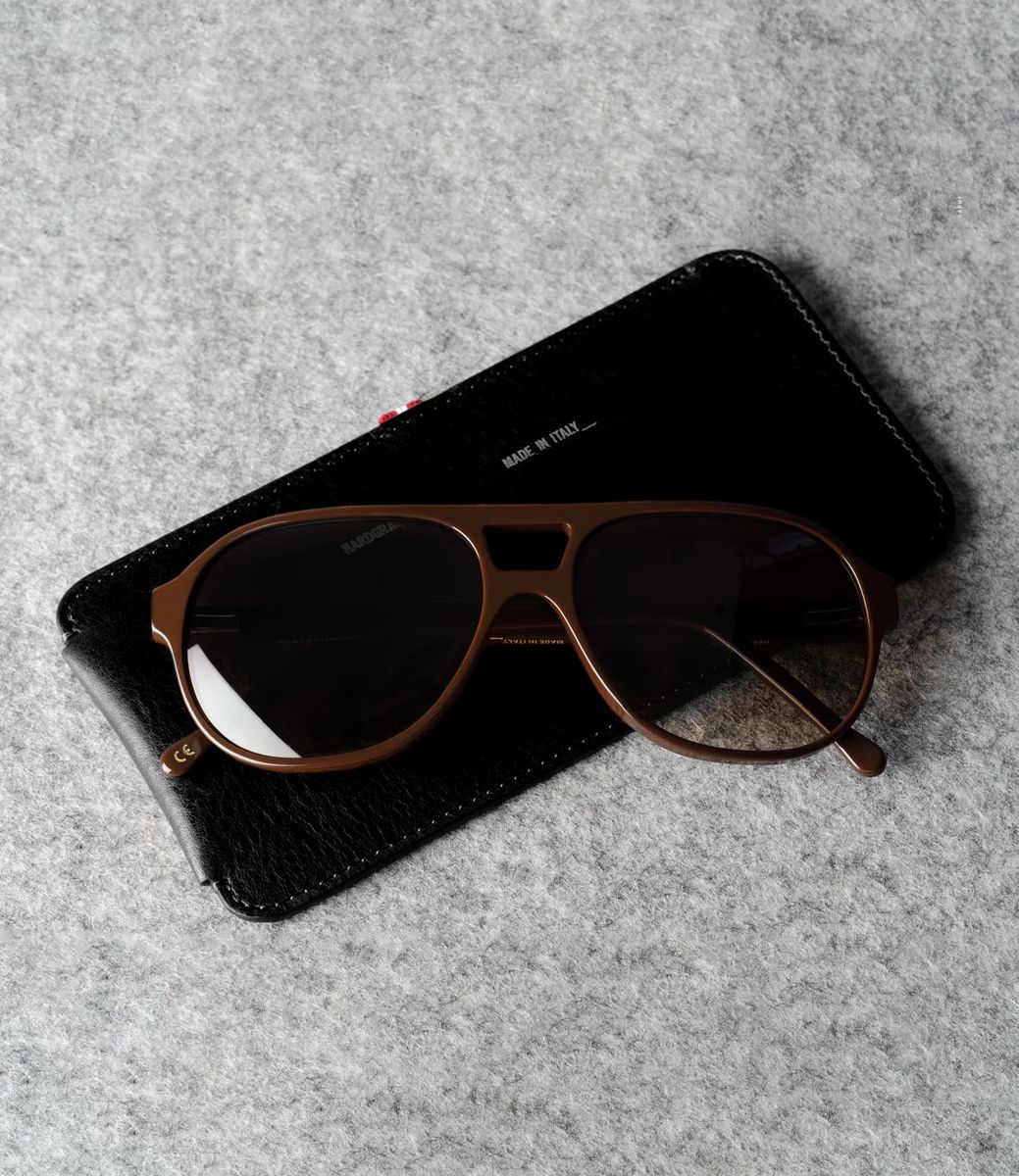 Hard Graft Slim Eyewear Case Coal — чехол для очков