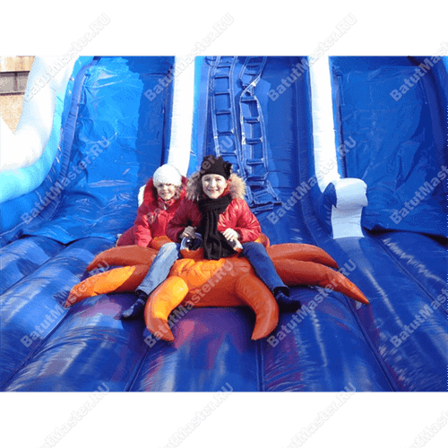 Коммерческий надувной батут "Большая волна"