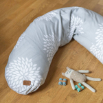 Подушка для кормления BEABA Big Flopsy серо-белая