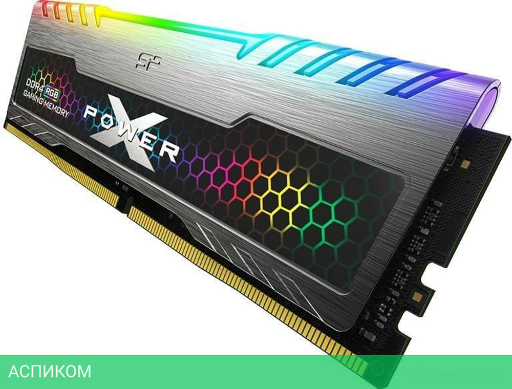 Оперативная память Silicon-Power Xpower Turbine RGB Gaming DDR4 2x8Gb (SP016GXLZU360BDB)