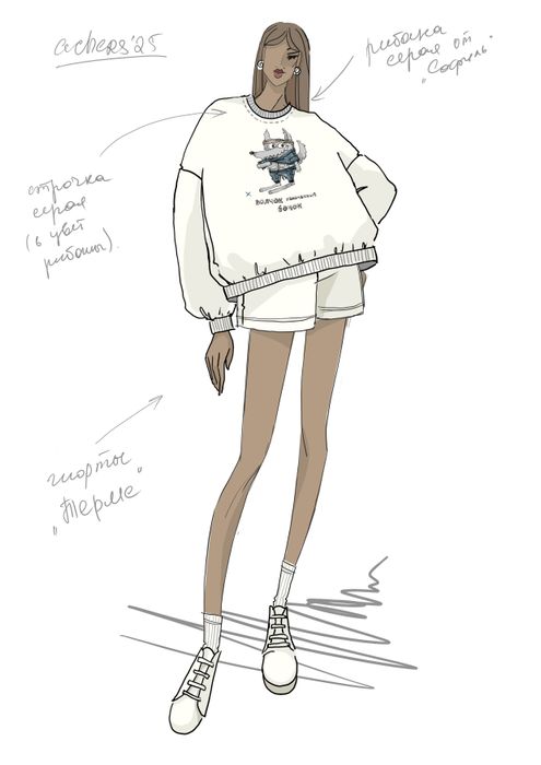 ШОРТЫ ТЕРМЕ МОЛОЧНЫЙ