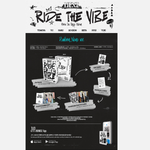 Альбом NEXZ - 1ST SINGLE ALBUM Ride the Vibe