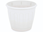 Горшок цветочный Дионис 3,6л (белый)