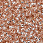 Японский бисер TOHO Round 8/0 (№31), с внутренним серебрением, прозрачный