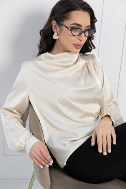Блуза Магия успеха (молочная) Б12866-16М LT Collection