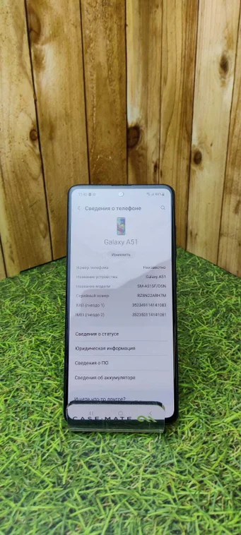 Смартфон Samsung A51 (4/64gb) Черный (Витринный)