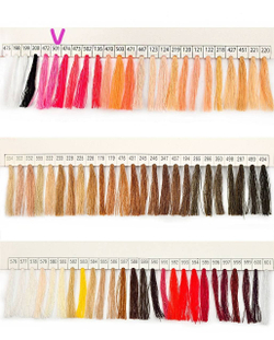 Нитки Dor Tak ярко-розовые цв.501