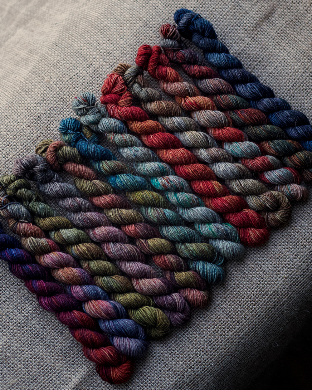 Предзаказ! Набор из мини пасм "Тибетский календарь"