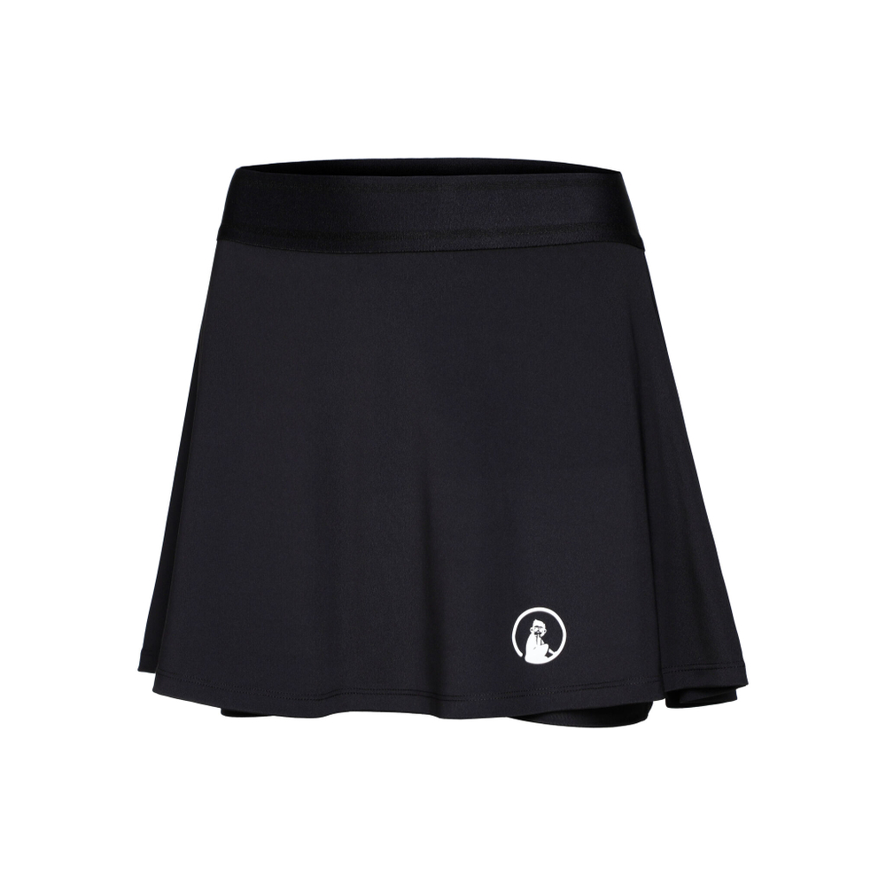 Женская теннисная юбка Quiet Please Camou Bounce Skirt Women - Black, Khaki