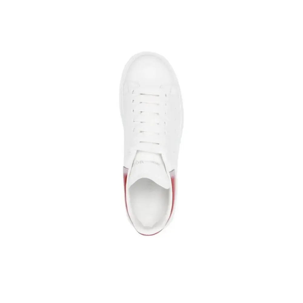 Alexander McQueen Oversized White Red Chrome Gradient