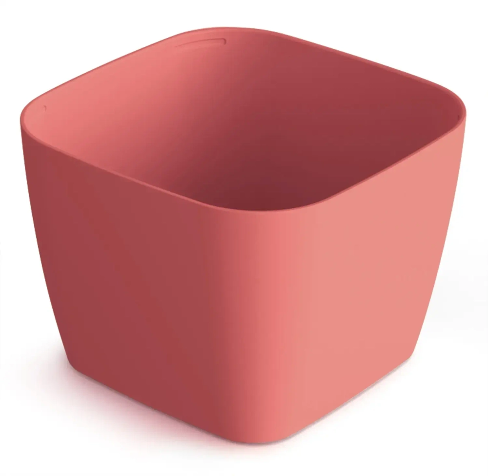 Горшок для суккулентов пластиковый 0,6л «Фьюжн» имбирный С377ИМБ