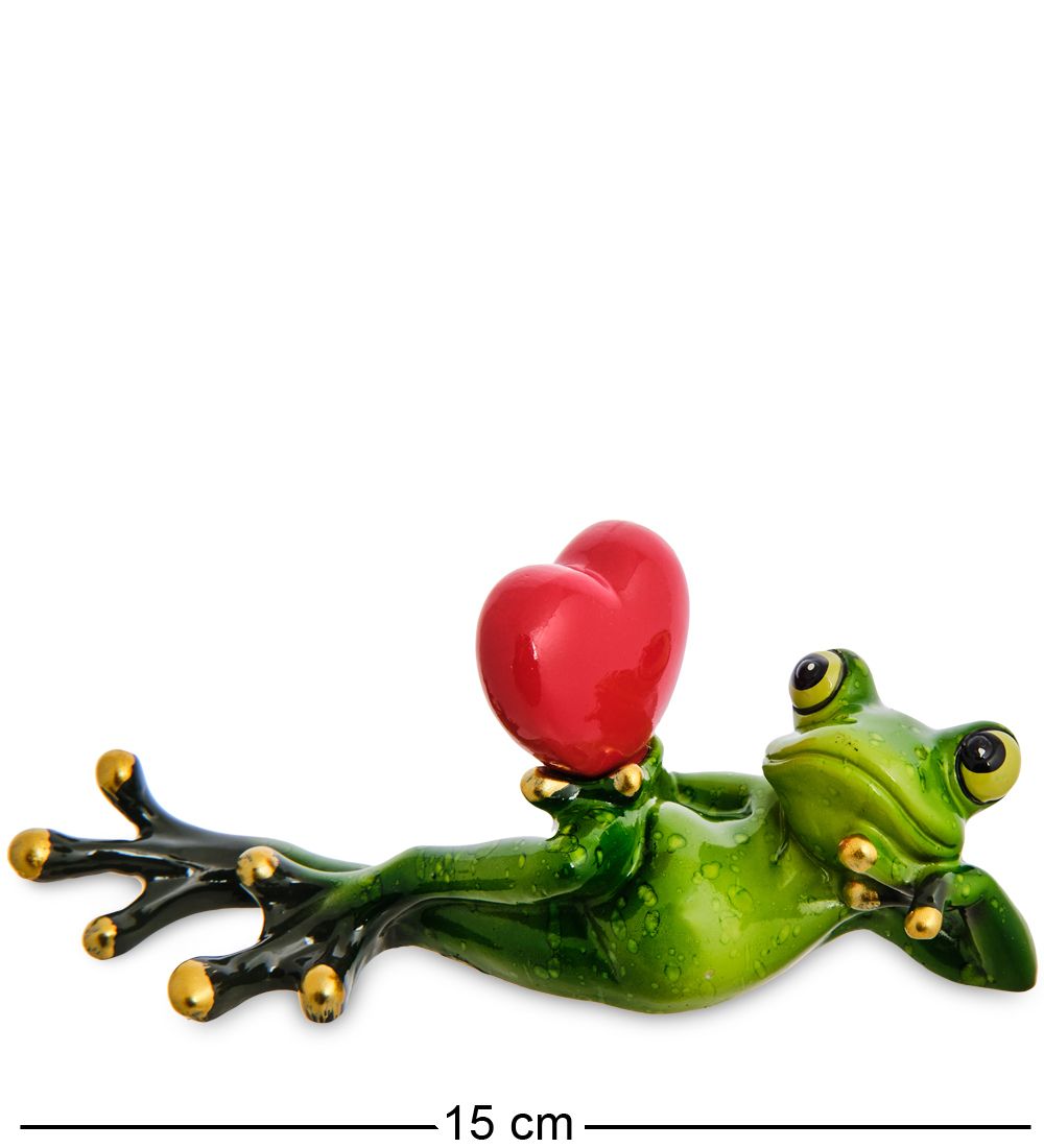 GAEM Art MN- 74 Фигурка «Лягушка - дарю тебе сердце»