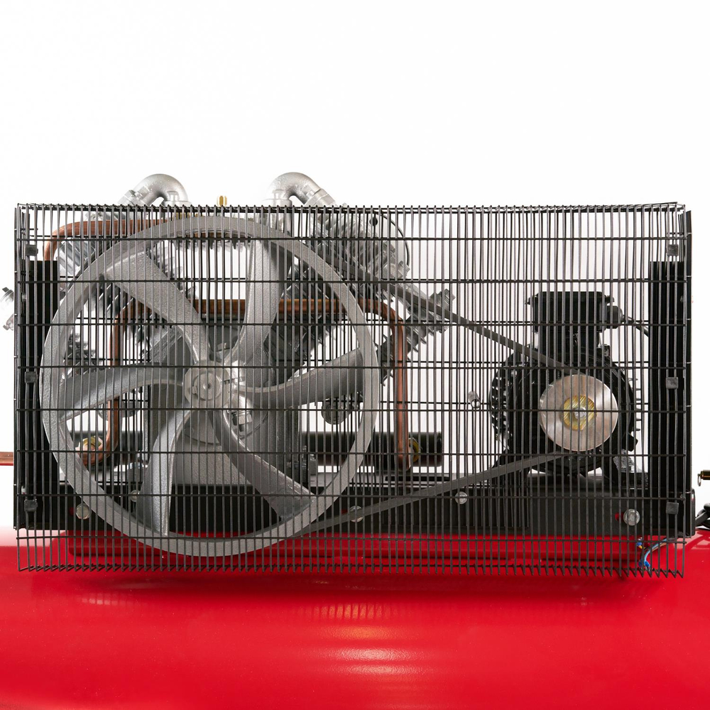 Компрессор ROSSVIK СБ4/Ф-500.LТ100/16-7,5, 1000 л/мин, 16 бар, ресивер 500 л, 380 В/7,5 кВт, красный