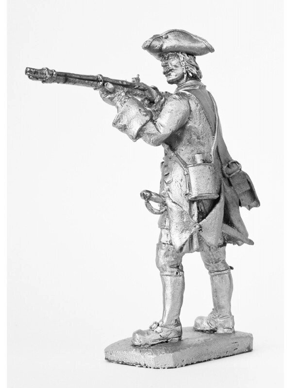 Оловянный солдатик Пикинер Смоленского пехотного полка, 1715 г.