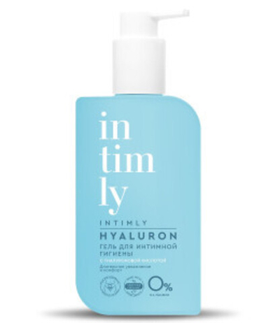 INTIMLY гель д/ интимной гигиены с гиалуроновой кислотой 220 мл.