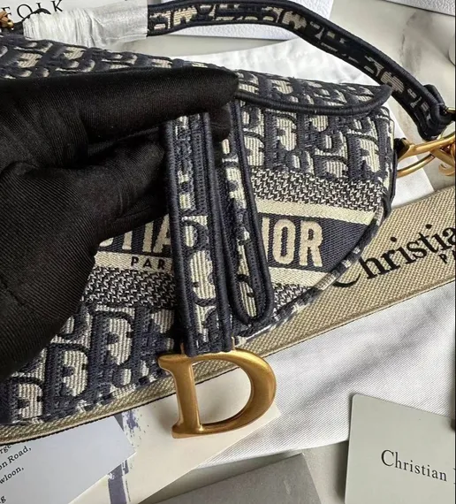 Сумка Dior Saddle черный