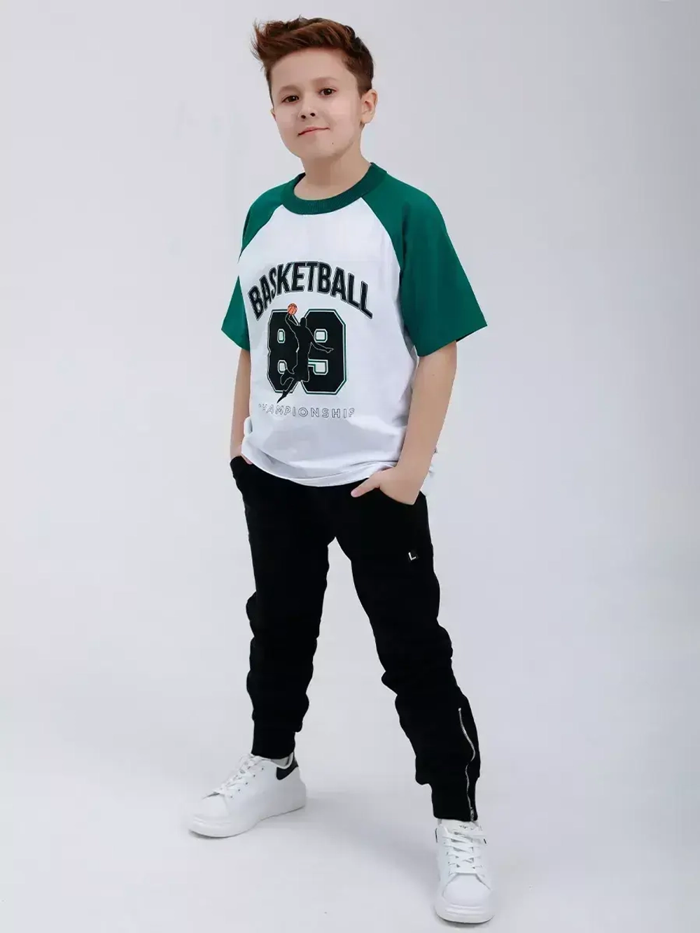 Футболка с принтом для детей и подростков