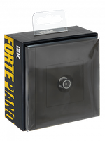 FORTE&PIANO Розетка TV проходная FP329 серый IEK