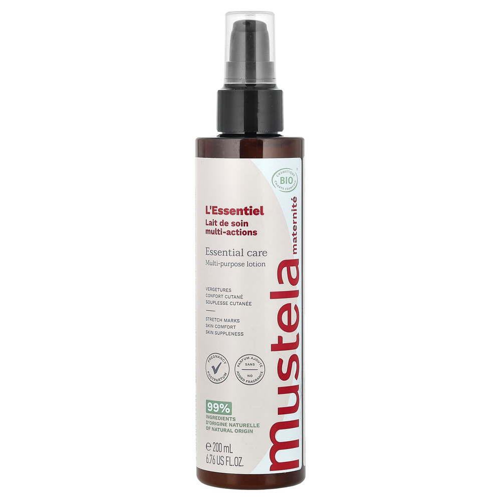 Mustela, Essential Care, многоцелевой лосьон, 200 мл (6,76 жидк. Унции)