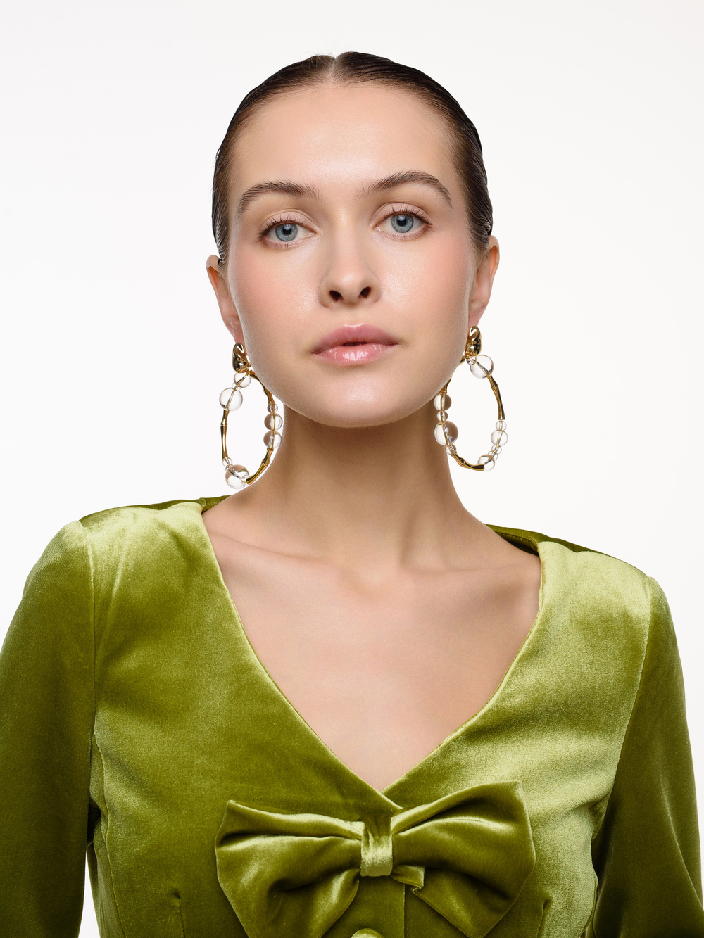 Серьги "Bubble bumboo" Gold