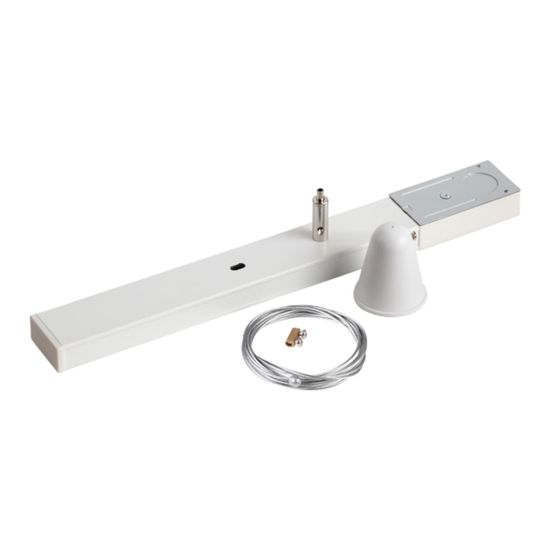 135018 PORT NT18 255 белый Комплект подвесной с 2-х метровым тросом IP20