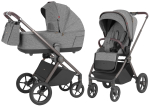 Коляска 2 в 1 Carrello Ultra CRL-6527 Metal Grey